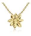 Beautiful Cosmos flower Shaped Silver Necklace SPE-5252